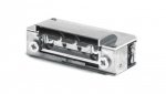 Elektrozaczep Hartte XS12UW-C wąski z wyłącznikiem i wyślizgiem 12V AC/DC