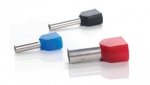 TULEJKA IZOLOWANA PODWÓJNA 6mm2 DUID-2X6,0-14ZO ŻÓŁTY (100szt.)