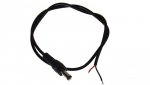 Wtyk DC 2,1/5,5 na kablu 45cm op/100