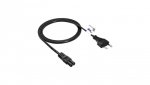 Kabel zasilający Akyga AK-RD-01C ósemka CU CEE 7/16 / IEC C7 1.5m