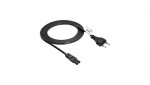 Kabel zasilający Akyga AK-RD-02C ósemka CU CEE 7/16 / IEC C7 3m