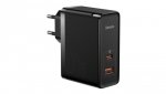 Baseus GaN5 Pro szybka uniwersalna ładowarka sieciowa GaN USB Typ C / USB 100W PD3.0, QC4.0+, AFC cz