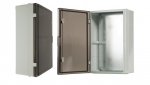 Szafka rozdzielcza hermetyczna 410, drzwi przeźroczyste, IP65 C.1603M-P