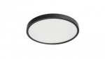 Plafon LED PERETI 24W czarny pierścień 35cm, 4000K barwa neutralna, 2400lm, IP44, 220-240V EDO777614 EDO Solutions