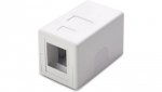 obudowa natynkowa na 1 moduł Keystone RJ45 lub RJ11/12