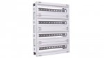 Podzespół do zabudowy aparatury 96 modułowej DIN System S 650x500mm Orion+ FL984A