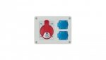 Rozdzielnica stacjonarna R-BOX 190 1x32A/5P 2x250V IP44 B.1603