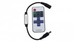 Ściemniacz RF radiowy mini czarny 11-key 6A 72W 12VDC wtyczkowy
