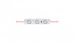 Moduł 160st 3 led smd 2835 0,72W ciepły 3000K 12VDC 65lm