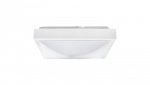 Lampa plafon PLATO-K-W 2 x E27 300x300 kwadrat ramka biała matowa PMA