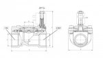 Pneumatyczny membranowy elektromagnetyczny zawór mosiężny z uszczelnieniem FKM, gwint 1/2cala FL04F05114V0