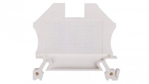 Złączka szynowa 2-przewodowa 4mm2 biała EURO 43409WT