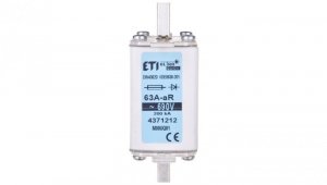 Wkładka bezpiecznikowa NH00 63A aR 690V M00UQ01 004371212