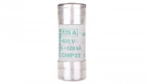 Wkładka bezpiecznikowa cylindryczna 22x58mm 125A aM 400V CH22P /z wybijakiem/ 006711054
