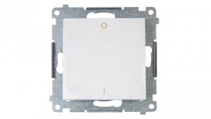 Simon 54 Łącznik dwubiegunowy biały DW2A.01/11