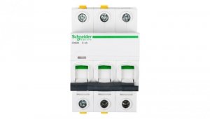 Wyłącznik nadprądowy 3P C 4A 6kA AC iC60N-C4-3 A9F04304