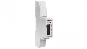 Licznik energii elektrycznej 1-fazowy 50A 230V wyświetlacz LCD LEM-02 EXT10000033