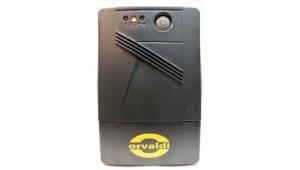 Zasilacz awaryjny UPS Orvaldi 850 LED USB 850VA/480W line-interactive aproksymowana sinusoida 1085K