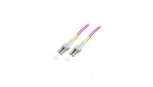 Patchcord światłowodowy OM4 50/125 MM LC-LC Duplex 0,5m