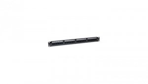 Patch panel UTP Cat5e 24 porty RJ45, 1U