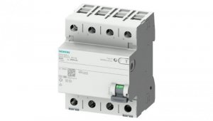 Wyłącznik różnicowoprądowy SENTRON 3+N-bieg. 25A 30mA Typ B 400V krótkozwłoczny 4mod 5SV3342-4