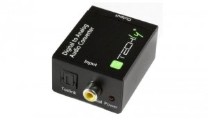 Przetwornik DAC Toslink SPDIF Coaxial do Analog RCA L/R