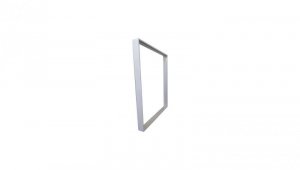 Rama montażowa do panelu LED 600x600 zatrzaskowa aluminium biała EC79026
