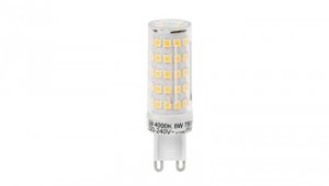 Żarówka LED line G9 8W 4000K 750lm barwa neutralna 220-240V 3 lata gwar.