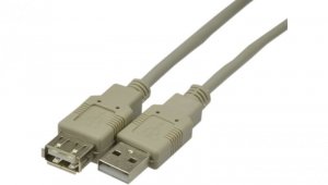 Kabel przedłużacz USB 2.0 A (wtyk / gniazdo) NEKU /5m/