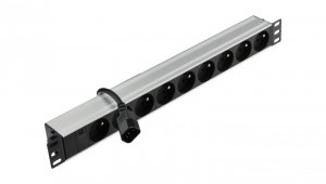 Listwa zasilająca RACK 19 cali 1U 9 gniazd z wtykiem C14 NEKU /1,8m/