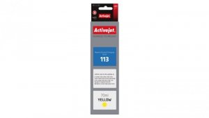 Tusz Activejet AE-113Y (zamiennik Epson 113 C13T06B440 Supreme70ml żółty)
