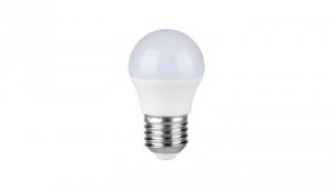Żarówka LED E27 3,7W G45 320lm 6500K 180 st. IP20 214207
