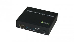 HDMI 2K4K Audio Inserter HDMI/Toslink/Audio Stereo L/R IDATA HDMI-AI4K