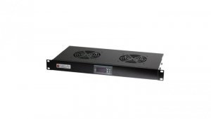 Panel chłodzący 2x23W Rack 19 1U wewnętrzny, termostat LED