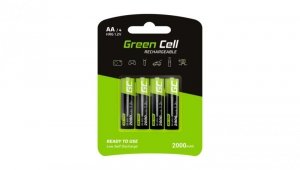 Akumulator Ni-MH R6 AA 2000mAH 1,2V Green Cell /12 sztuk/