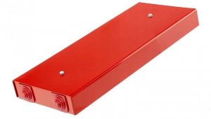 Puszka przeciwpożarowa PIP-7A P10x2x4 prostokątna, E90, przelotowa, wymiary 114x30x286mm, czerwony 84627616