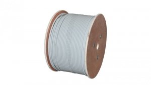 Kabel teleinformatyczny S/FTP kat.7 LSOH Dca (10Gb/s) szary ALANTEC /500m/