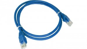 Patch-cord U/UTP kat.6A LSOH 5.0m niebieski KKU6ANIE5.0