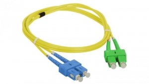 Patch cord SM SC/APC-SC duplex 9/125 3.0m FOC-SCASC-9SMD-3