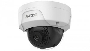 Kamera IP mini kopułkowa, 2 Mpx, 2.8mm, IK10 wandaloodporna, obiektyw stały AV-IPMK20S