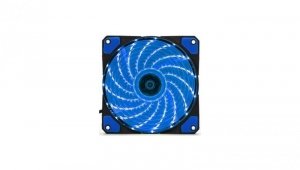 Wentylator 12cm Gaming 33x LED Niebieski 4+3 Pin Molex