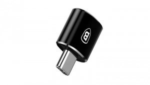 BASEUS Adapter OTG Przejściówka USB 2.0 A / typ-C (gniazdo / wtyk) 2.4A