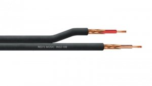 Kabel instrumentalny-audio podwójny 2x(1x0,18mm²) INS2-100 STANDARD - Kabel na metry /1m/