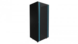 Szafa rack stojąca Extralink 42U 800x800 Czarna