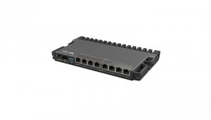 Router 7x RJ45 1000Mb/s PoE, 1x RJ45 2.5Gb/s PoE, 1x SFP+, 1x USB 3.0 MikroTik RB5009UPr+S+IN
