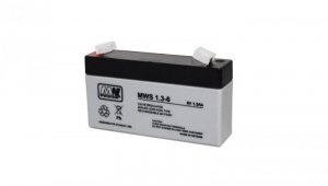 MWS 1.3-6 Akumulator AGM 6V 1,3Ah MW Power