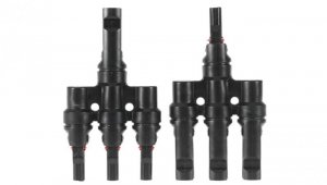 ZŁĄCZE KONEKTOR MC4 TRÓJNIK RÓWNOLEGŁY SOLARNY + - MC4-RR-3