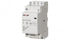 STYCZNIK MODUŁOWY 25-22 230V 25A 4Z 3-FAZ 2NO 2NC SM4 25-22-230V