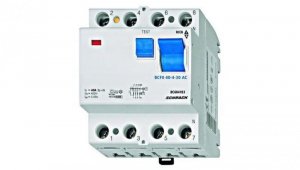 Wyłącznik różnicowoprądowy 40A/3+n/30mA/typ AC,6kA Seria BC