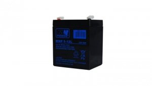 MWP 5-12L akumulator AGM 12-15 lat 12V/5Ah MW Power
